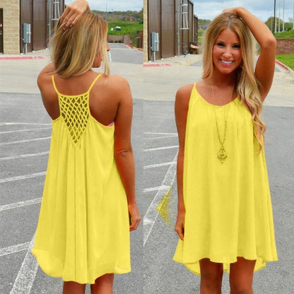 Women's lightweight fluorescent summer dress | Comfortable beach attire in plus size options 7