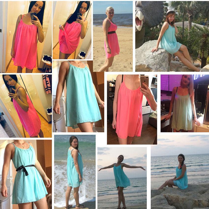 Women's lightweight fluorescent summer dress | Comfortable beach attire in plus size options 8
