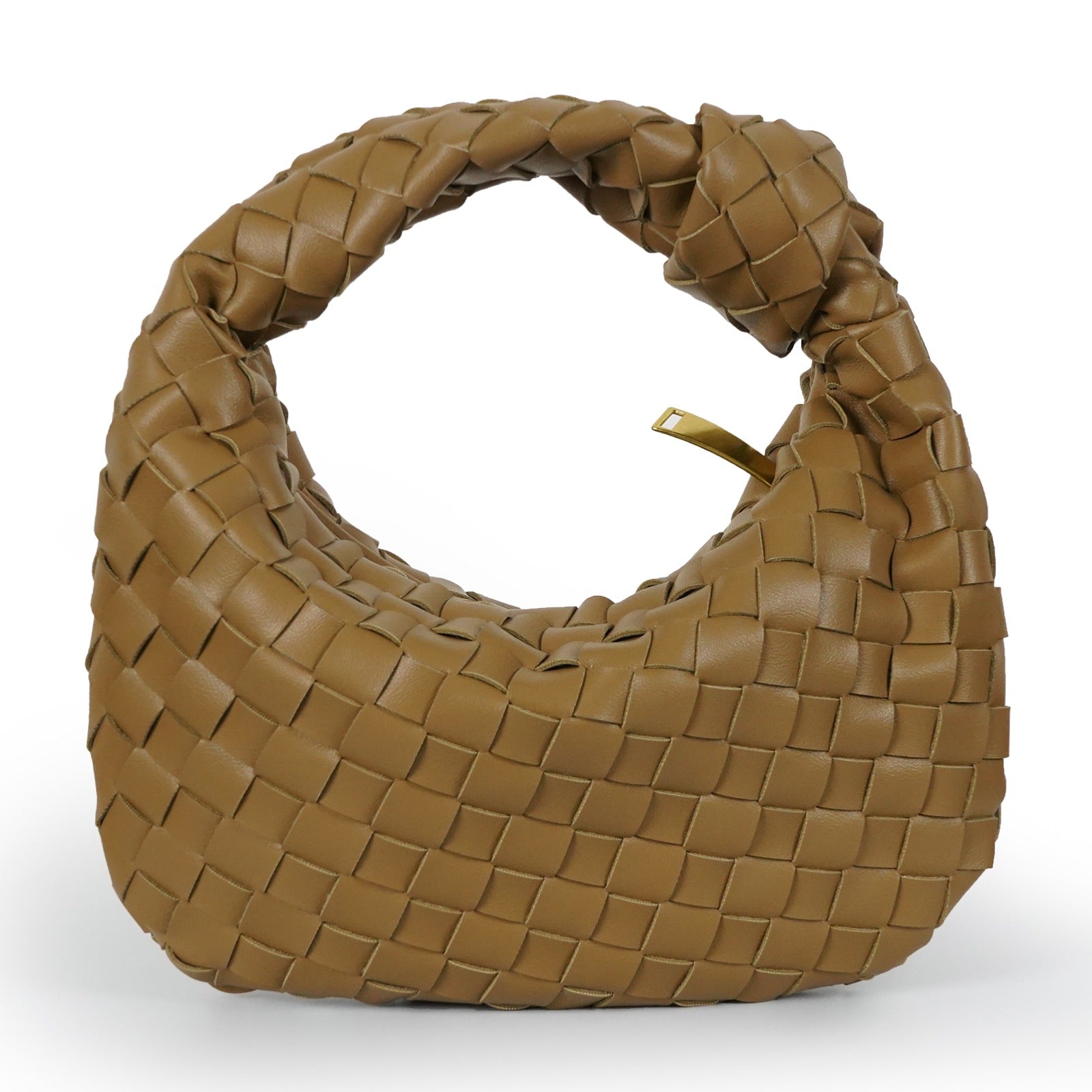 Women's woven vegan leather mini handbag | Compact crossbody bag for casual and formal occasions 16