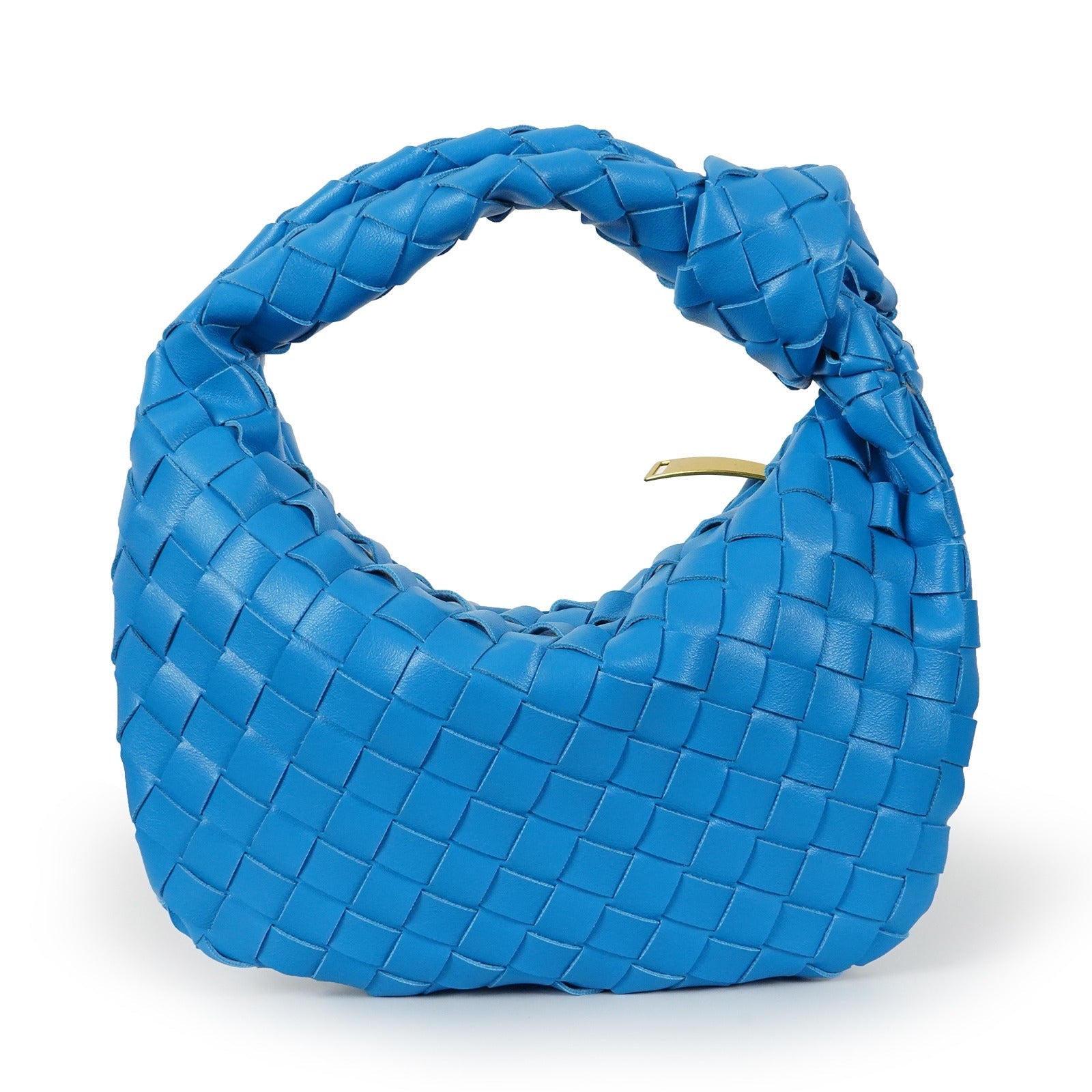 Women's woven vegan leather mini handbag | Compact crossbody bag for casual and formal occasions 18