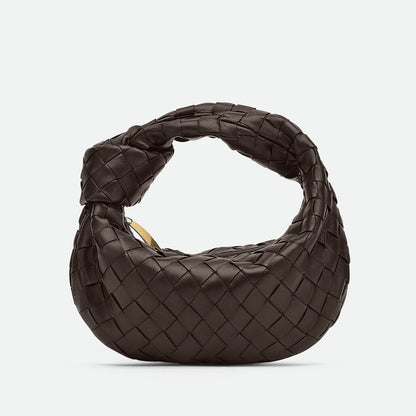 Women's woven vegan leather mini handbag | Compact crossbody bag for casual and formal occasions 2