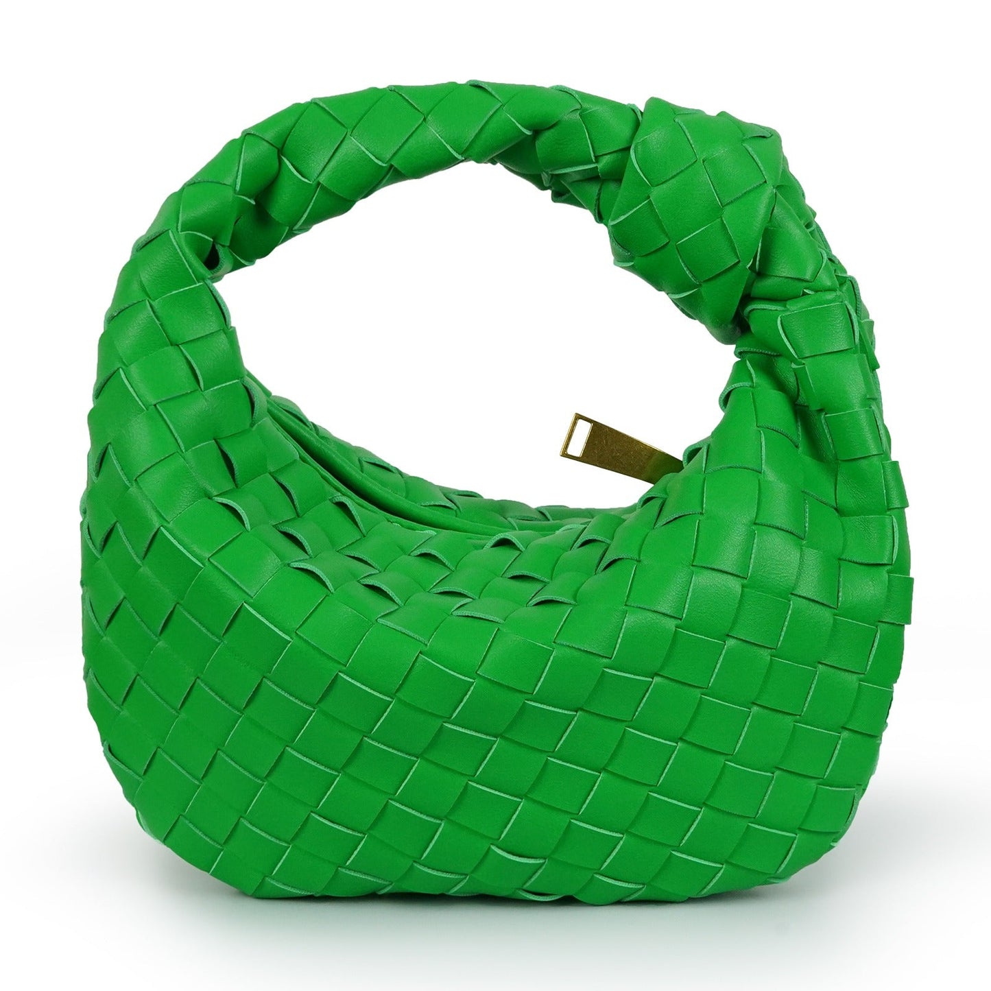 Women's woven vegan leather mini handbag | Compact crossbody bag for casual and formal occasions 22