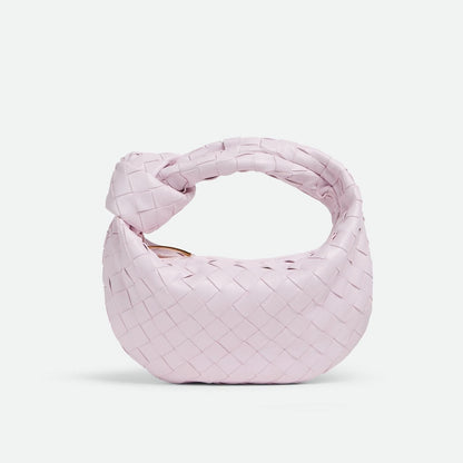 Women's woven vegan leather mini handbag | Compact crossbody bag for casual and formal occasions 5