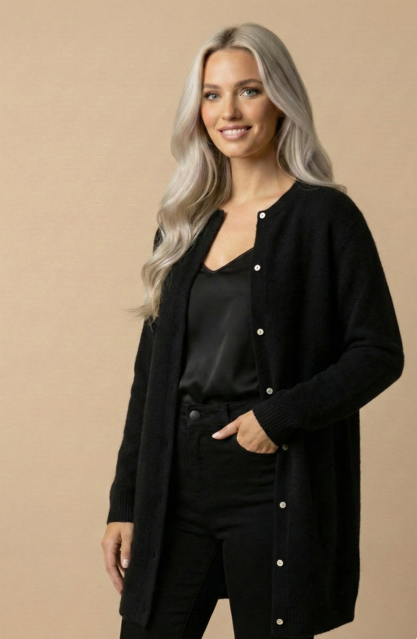 black vest