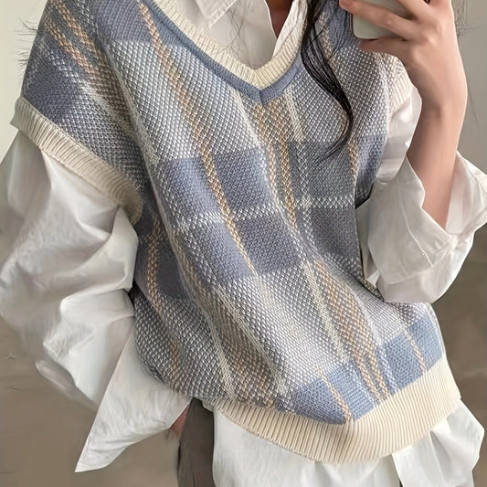 Meredith sweater vest in mixed colors