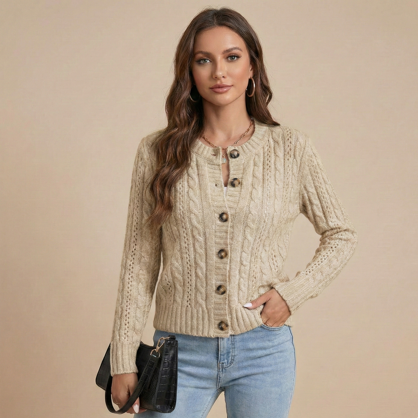 classic button down cardigan 2