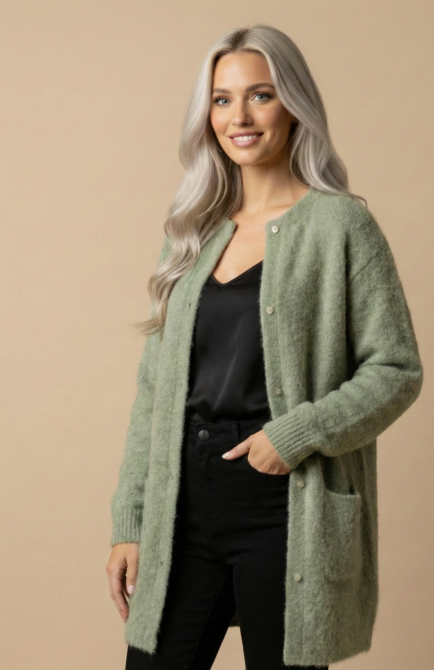 green vest