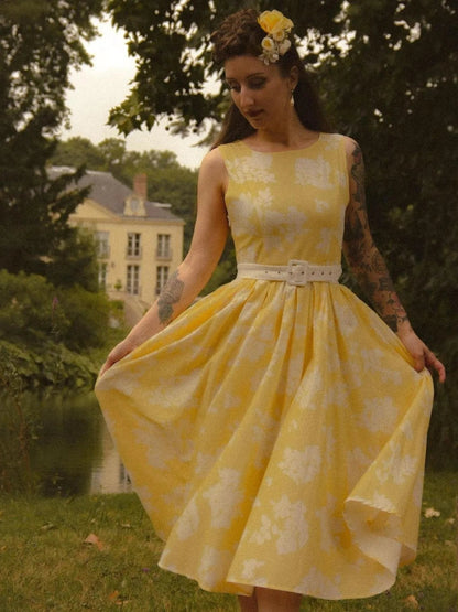 Ember | Off-Shoulder Floral Midi — Velouze